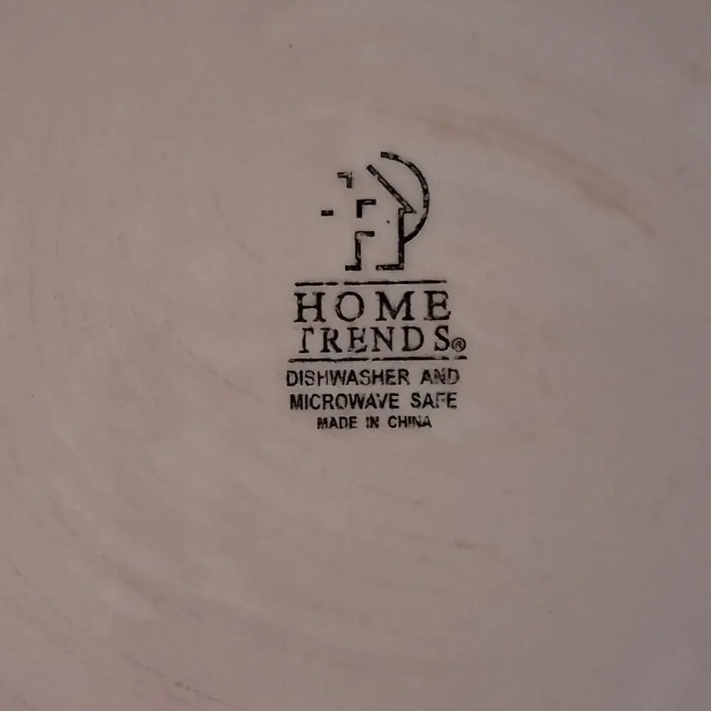 Home Trends Italian Villa Dinner Plates LOT of 7 Stoneware 11